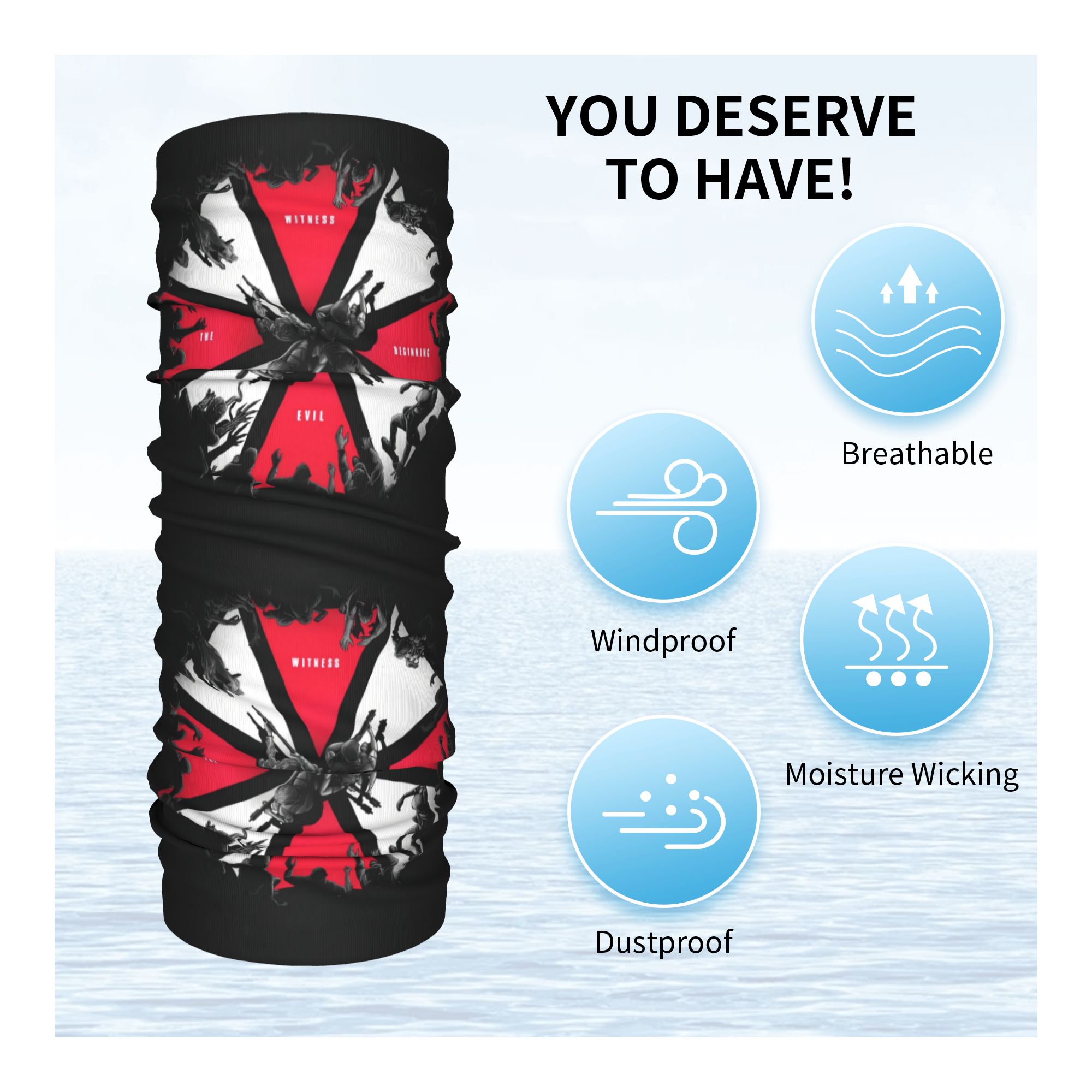 Umbrellas Corporations Residen – Neck Gaiter Face Cover Bewertung und Preis
