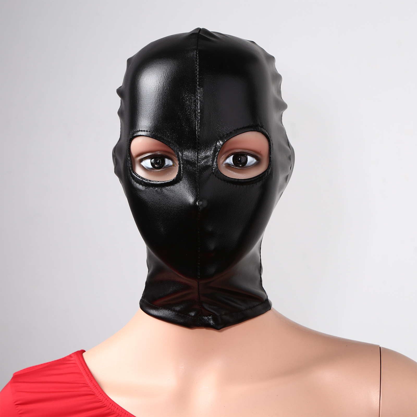 Adult Men Women Black Leather  – Black Face Mask Pack Bewertung und Preis