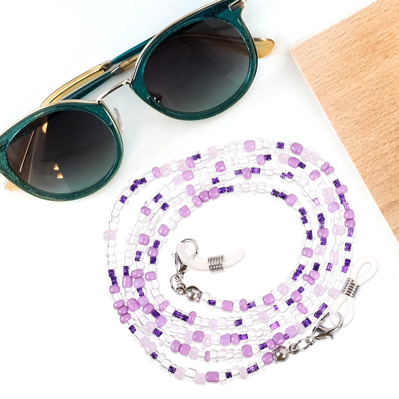 5Pcs Eyeglass Chains Beaded An – Mask Chain Holder Bewertung und Preis