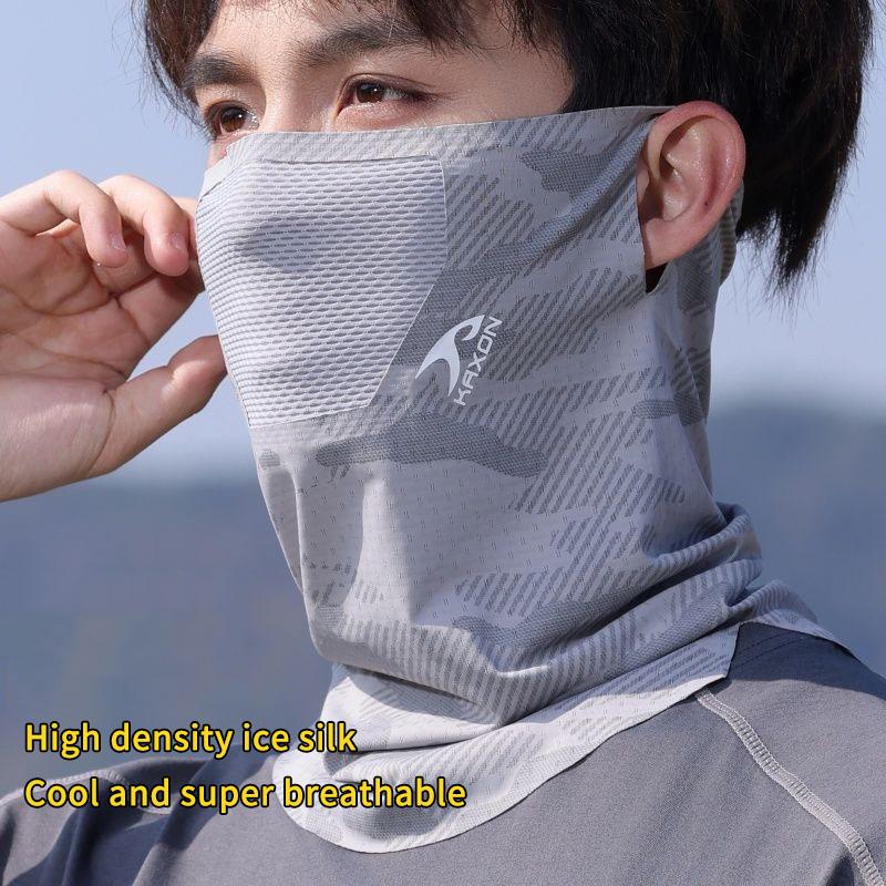 Ice Silk Summer Face Mask with – Sports Mask Breathable Bewertung und Preis