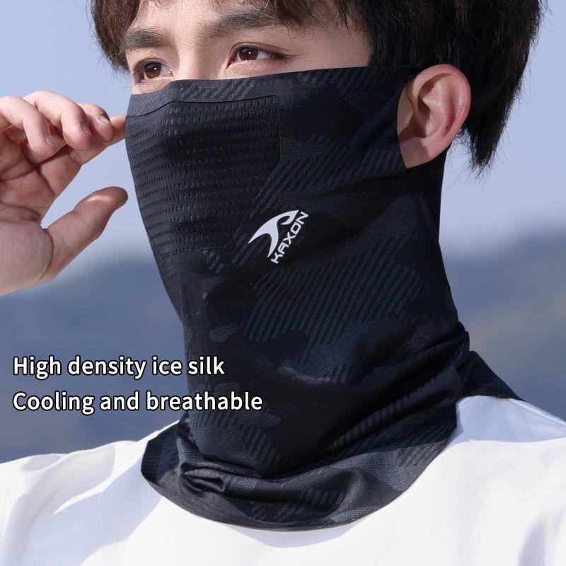 Ice Silk Summer Face Mask with – Sports Mask Breathable Bewertung und Preis