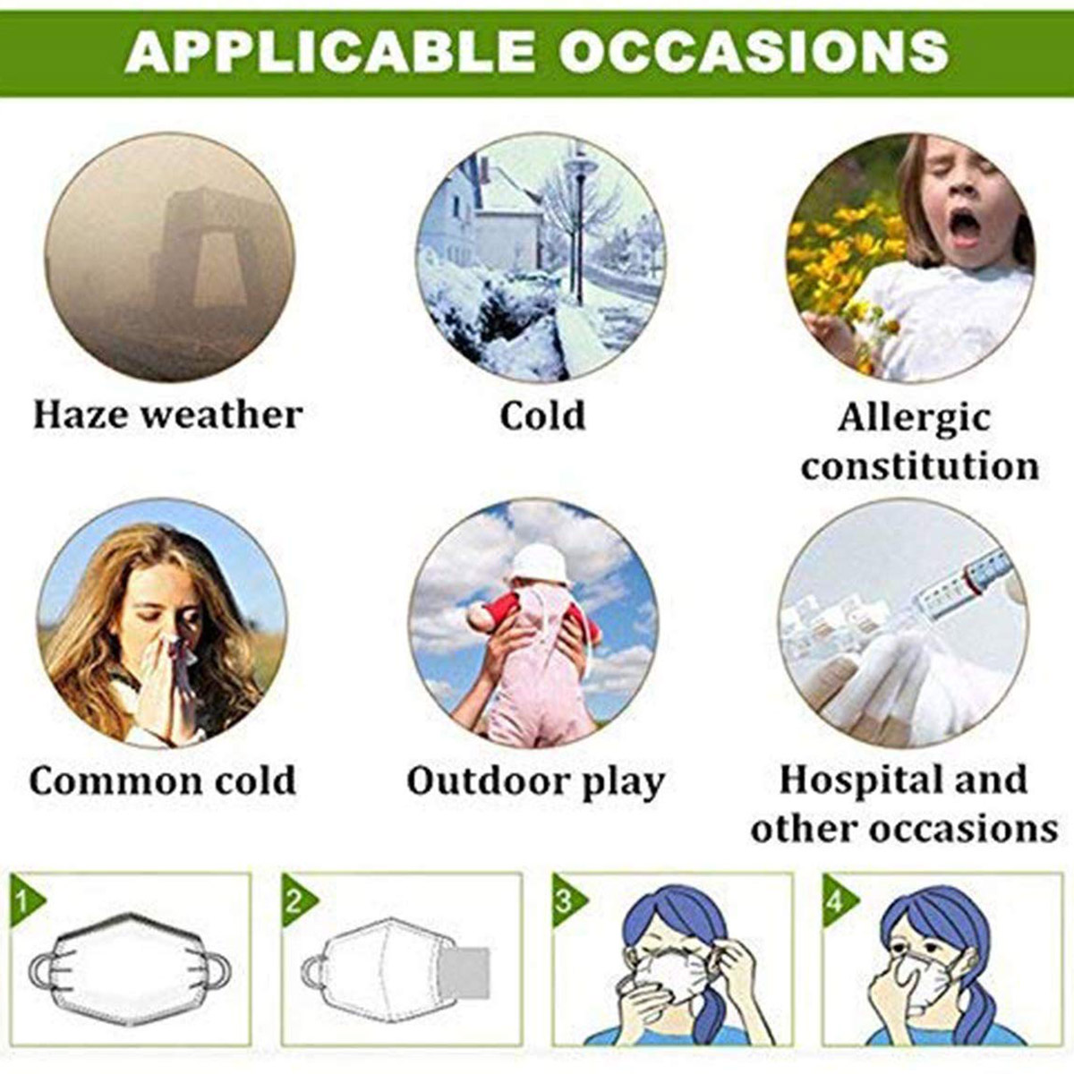 Adjustable Face Mask Anti-dust – Pm2.5 Filter Insert Bewertung und Preis