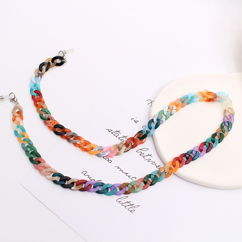 Acrylic Glasses Chain Fashion  – Mask Chain Holder Bewertung und Preis