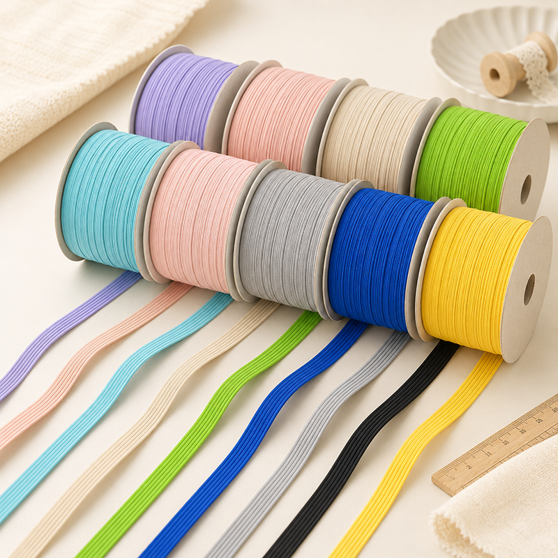 30Meters 6mm Flat Elastic Band – Mask Lanyard Adjustable Bewertung und Preis