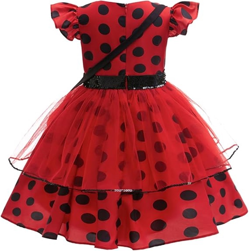 Girls Cosplay Costume Polka Do – Kids Face Mask Bewertung und Preis