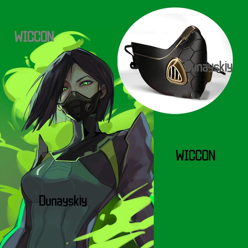 Valorant Viper Sexy Cosplay Pr – Black Face Mask Pack Bewertung und Preis