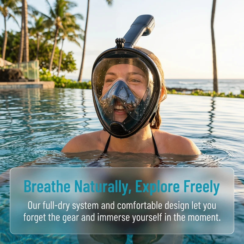 Underwater Scuba Anti Fog Full – Anti Pollution Mask Bewertung und Preis
