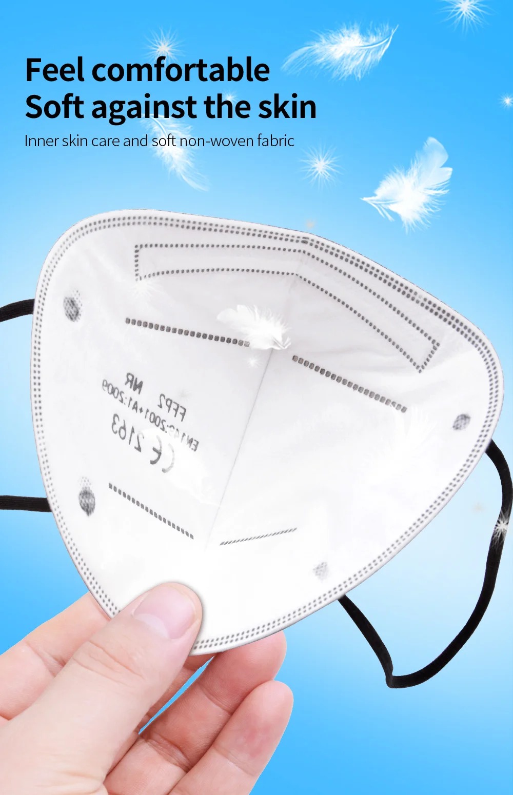 5Layer FFP2 Masks CE Approve K – Black Face Mask Pack Bewertung und Preis