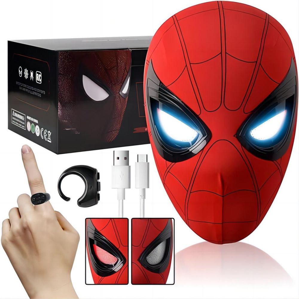 Movie Spidey Mask Eyes Glowing – Kids Face Mask Bewertung und Preis
