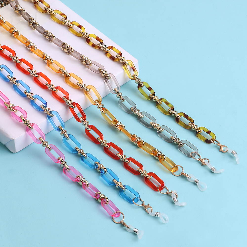 Colorful Transparent Link Acry – Mask Chain Holder Bewertung und Preis