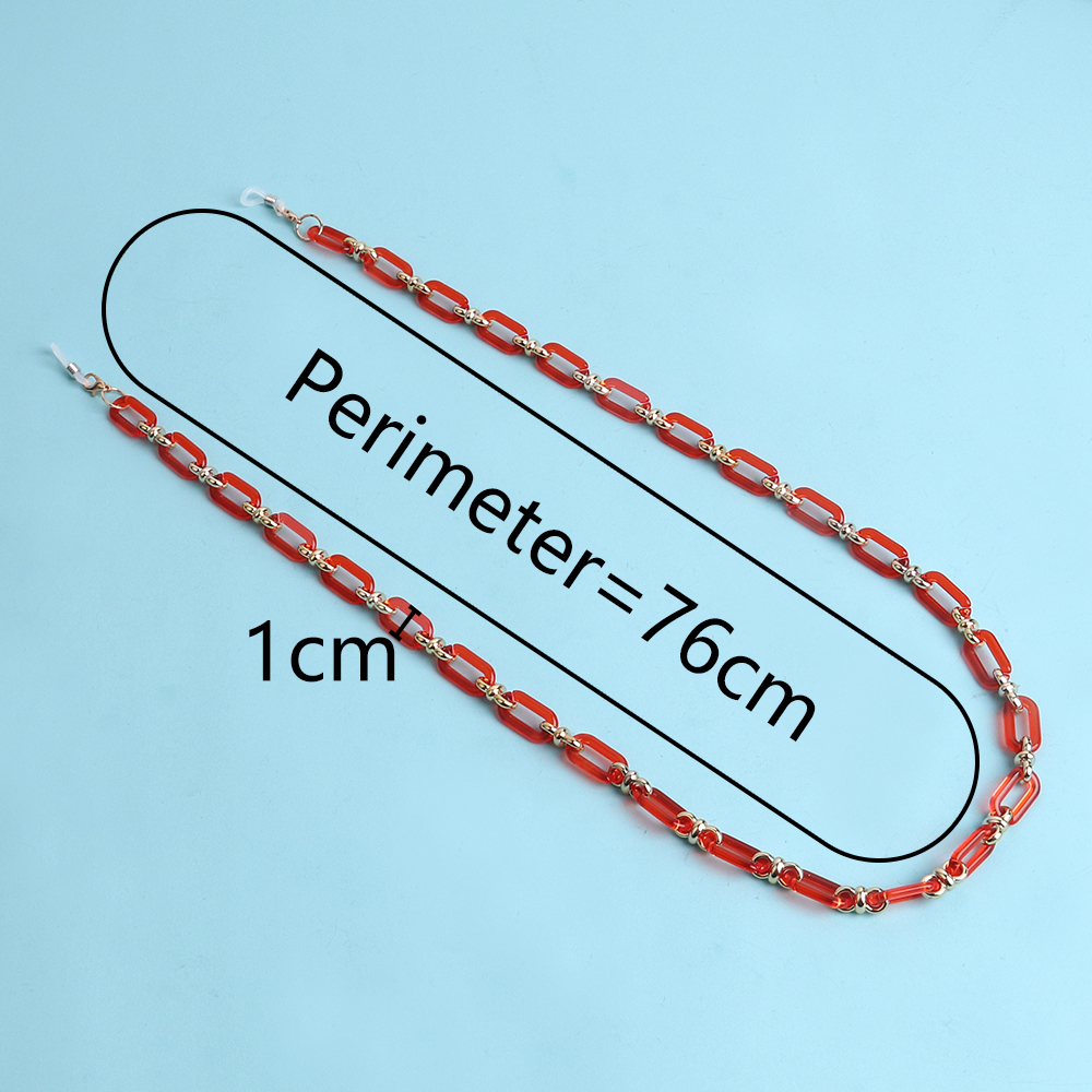 Colorful Transparent Link Acry – Mask Chain Holder Bewertung und Preis