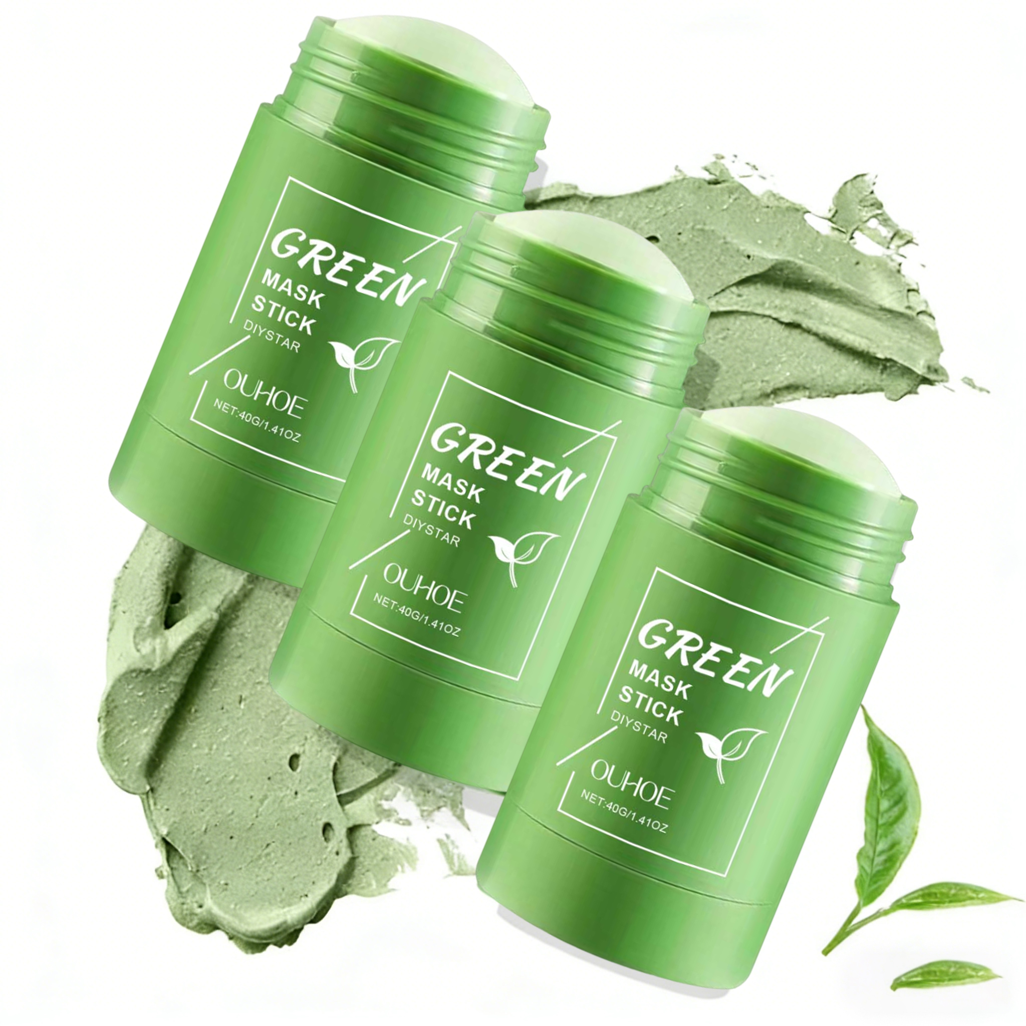 1~5PCS Green Tea Clay Stick Fo – Dust Mask Construction Bewertung und Preis