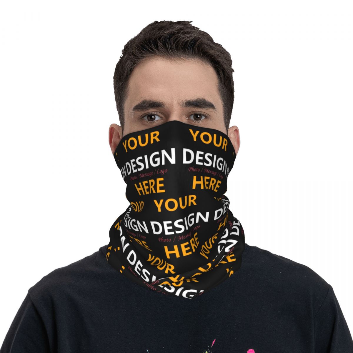 Custom Your Design Here Bandan – Neck Gaiter Face Cover Bewertung und Preis