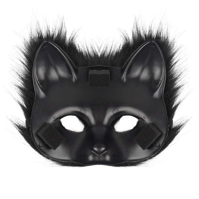 Furry Cat Ears Mask Tail & Paw – Black Face Mask Pack Bewertung und Preis