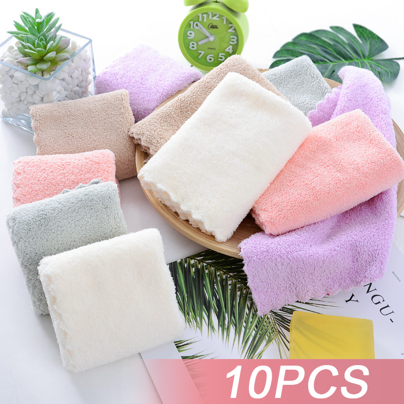 10Pcs Thickened Microfiber Hig – Cloth Face Mask Washable Bewertung und Preis
