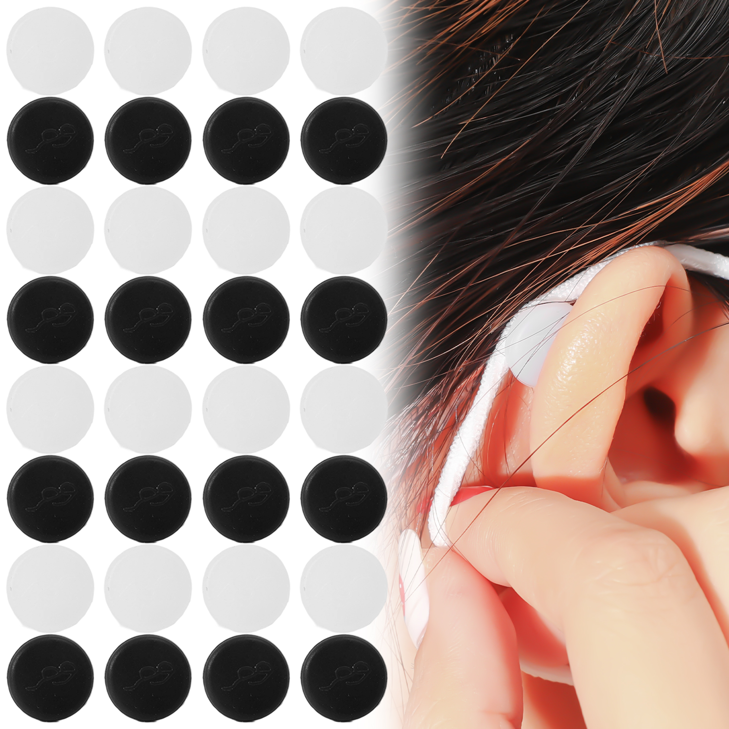 New Round Eyeglasses Mask Ear  – Silicone Mask Bracket Bewertung und Preis