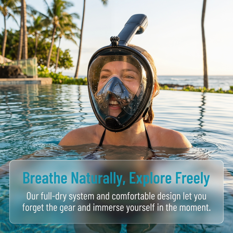 Safe Waterproof Snorkeling Div – Anti Pollution Mask Bewertung und Preis