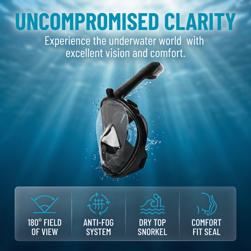Safe Waterproof Snorkeling Div – Anti Pollution Mask Bewertung und Preis
