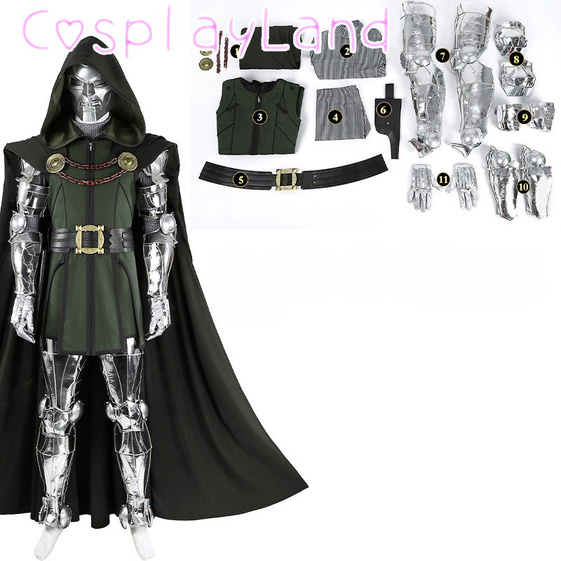 Black Doom Cosplay Costume Adu – Black Face Mask Pack Bewertung und Preis