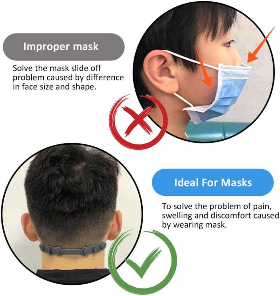 4 Pcs Silicone Ear Savers for  – Mask Ear Saver Strap Bewertung und Preis