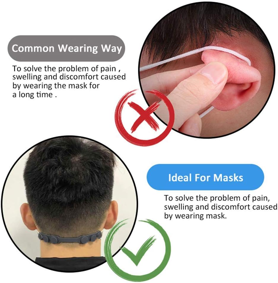 4 Pcs Silicone Ear Savers for  – Mask Ear Saver Strap Bewertung und Preis