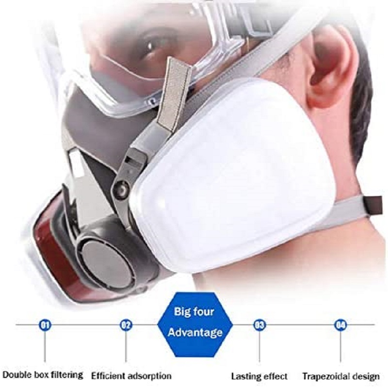 6200 Chemical Half Face Dustpr – Dust Mask Construction Bewertung und Preis