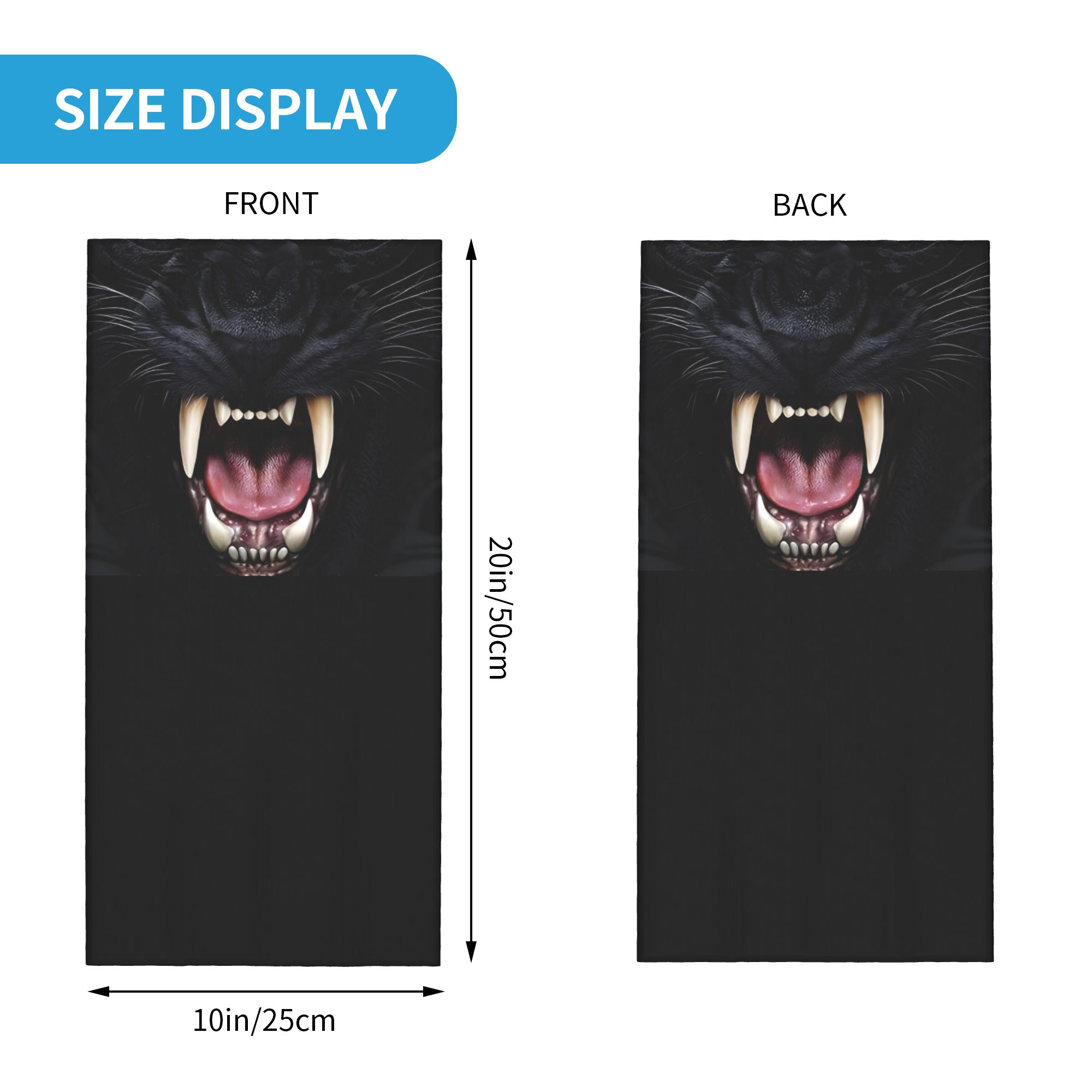 Custom Black Panther Animal He – Neck Gaiter Face Cover Bewertung und Preis