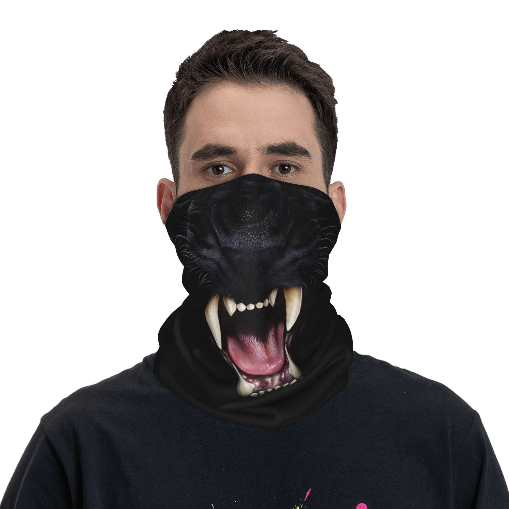 Custom Black Panther Animal He – Neck Gaiter Face Cover Bewertung und Preis