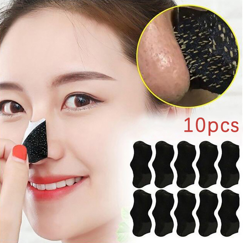 10Pcs Unisex Blackhead Remove  – Black Face Mask Pack Bewertung und Preis