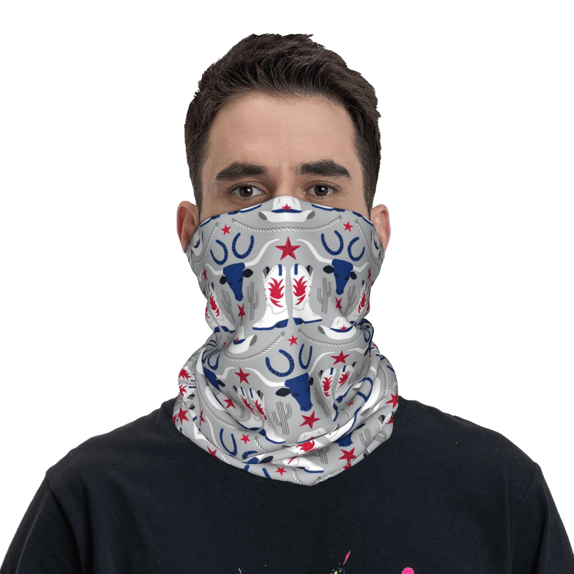 Old Wild West Cowboy Bandana N – Sports Mask Breathable Bewertung und Preis