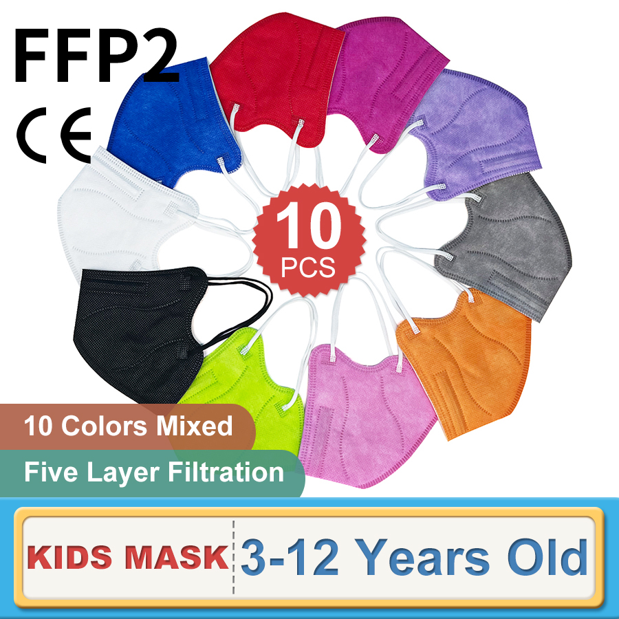 10PCS Children FFP2 Face Mask  – Kids Face Mask Bewertung und Preis