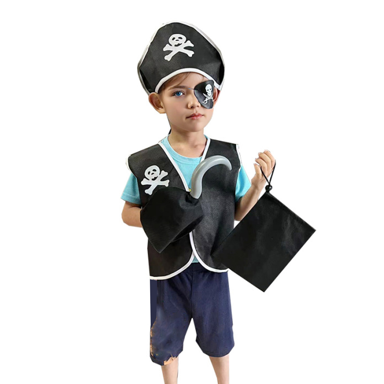 Carnival Boys Pirate Costume C – Black Face Mask Pack Bewertung und Preis