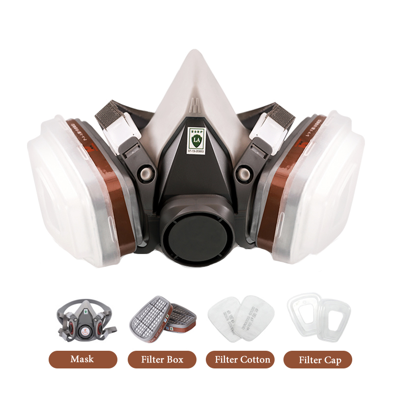 Half Face 6200 Dust Gas Mask C – Dust Mask Construction Bewertung und Preis