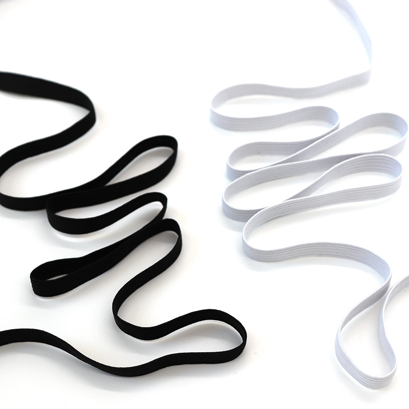 White Black 3mm Flat Elastic B – Mask Lanyard Adjustable Bewertung und Preis