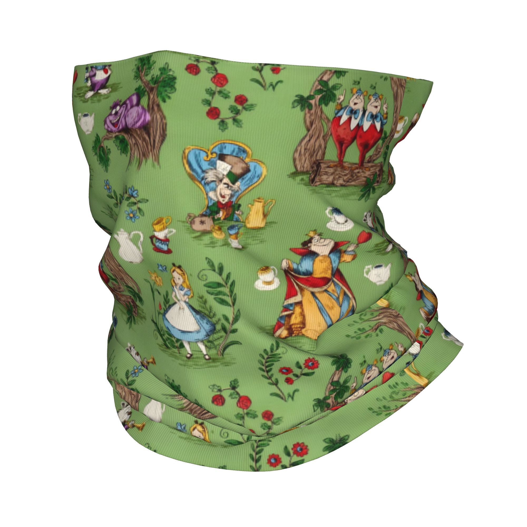 Custom A-Alice in W-Wonderland – Neck Gaiter Face Cover Bewertung und Preis