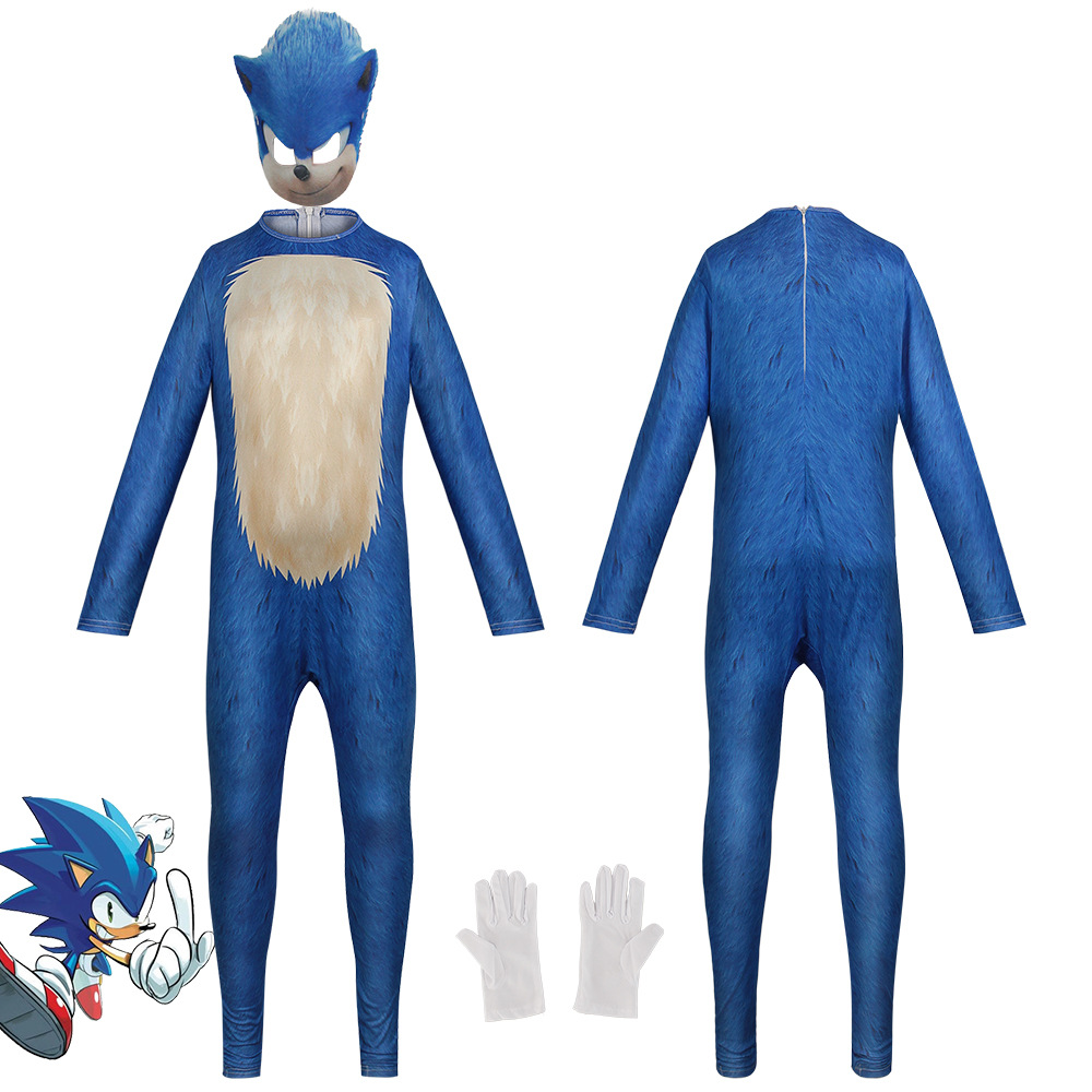 Anime Game Sonic Blue Red Blac – Black Face Mask Pack Bewertung und Preis