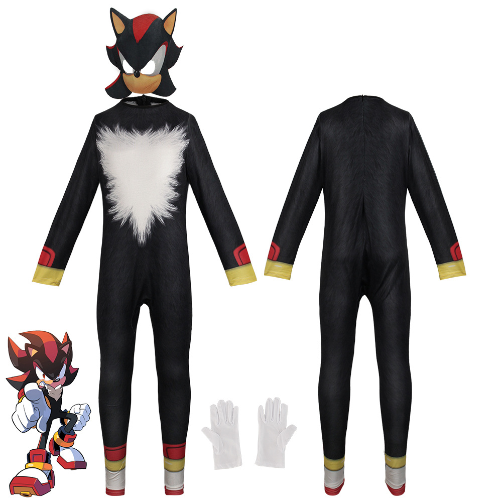 Anime Game Sonic Blue Red Blac – Black Face Mask Pack Bewertung und Preis