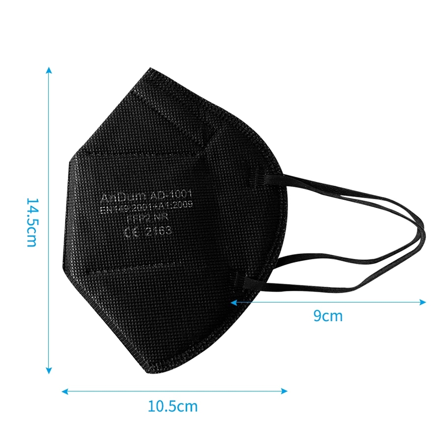 10PCS FFP2 Mask CE Approved Fi – Anti Pollution Mask Bewertung und Preis