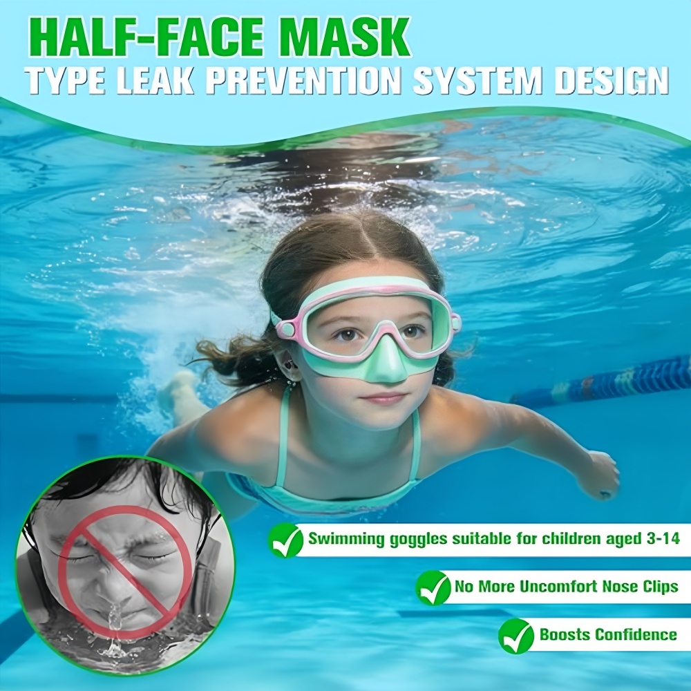 Kids Swimming Goggles with Nos – Anti Pollution Mask Bewertung und Preis
