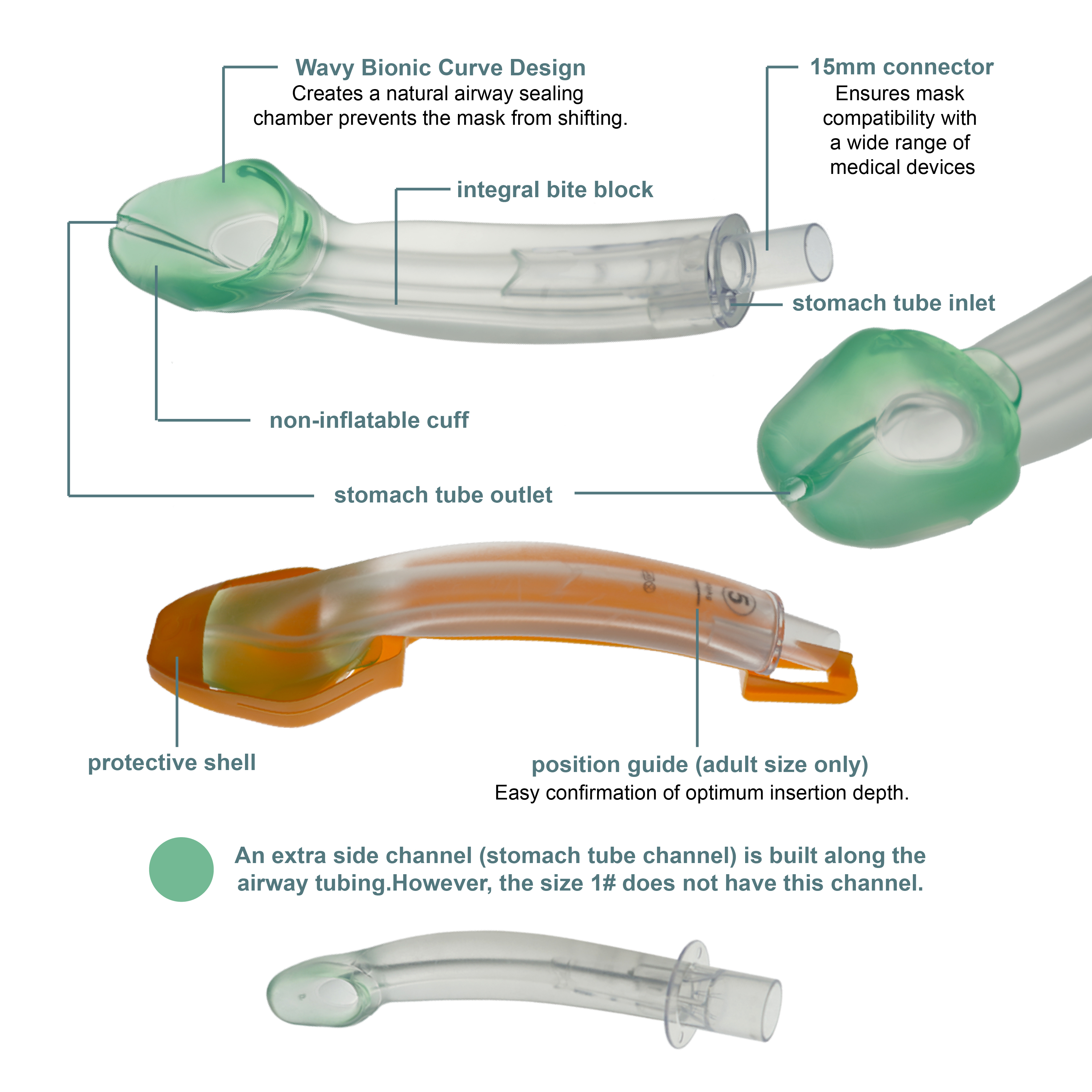 Non-inflatable Laryngeal Mask  – Disposable Surgical Mask Bewertung und Preis