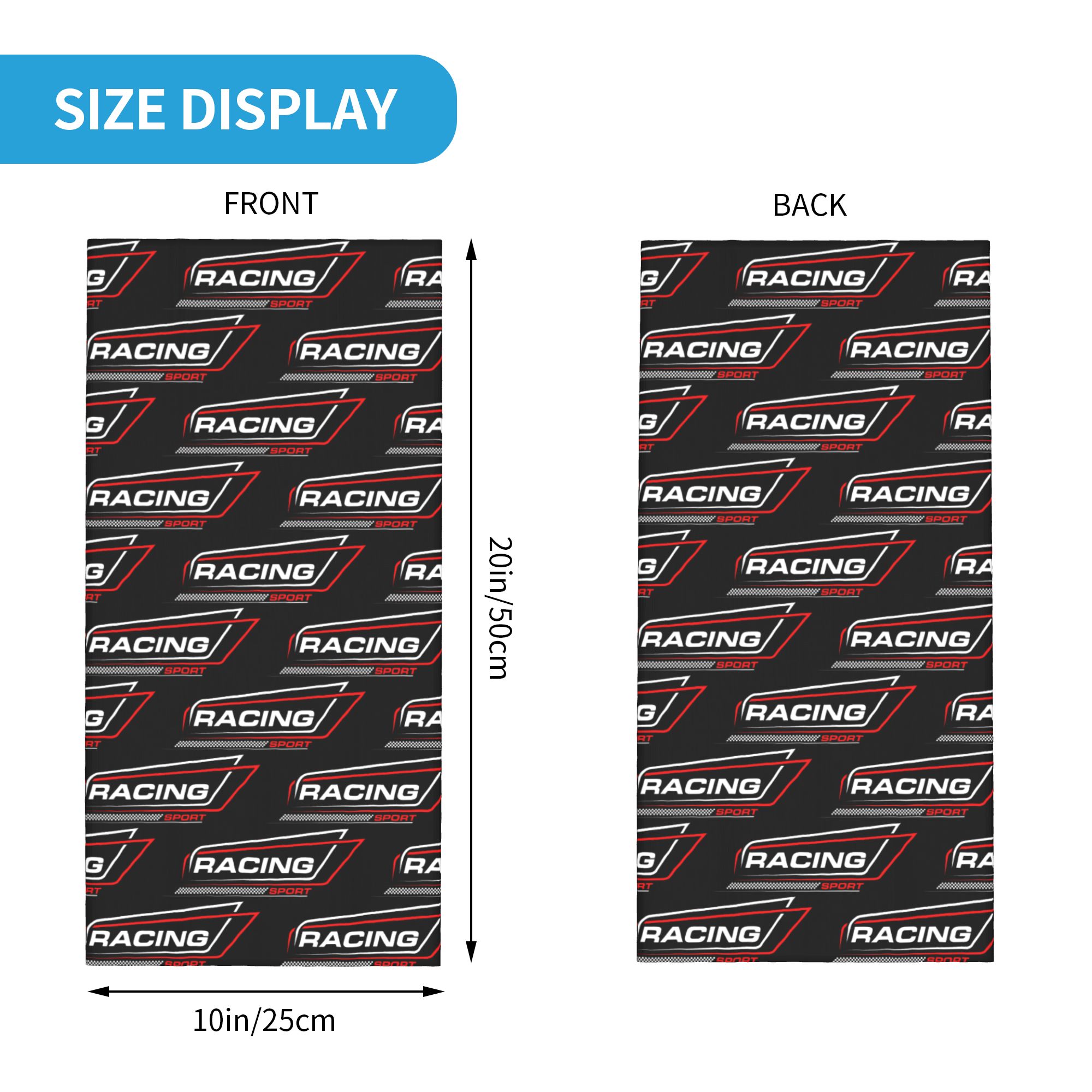 Custom Racing Speed Race Banda – Neck Gaiter Face Cover Bewertung und Preis