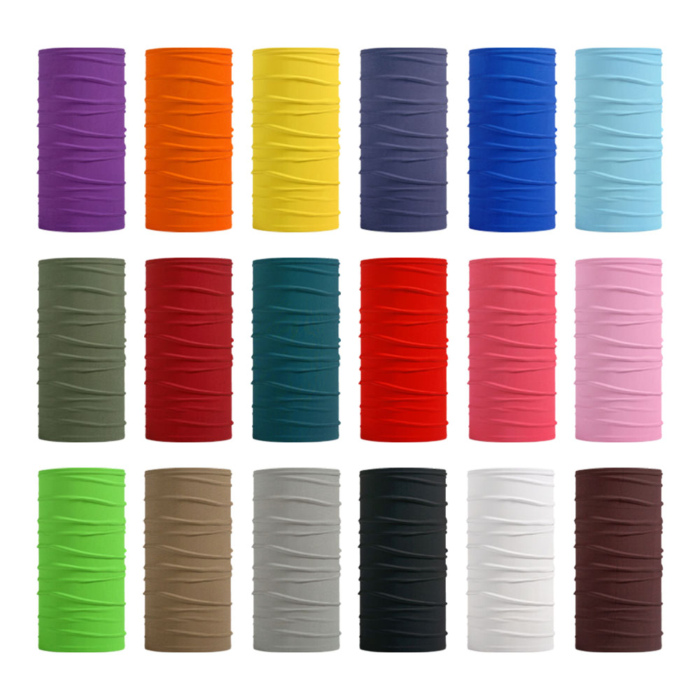 Seamless Solid Color Bandanas  – Neck Gaiter Face Cover Bewertung und Preis