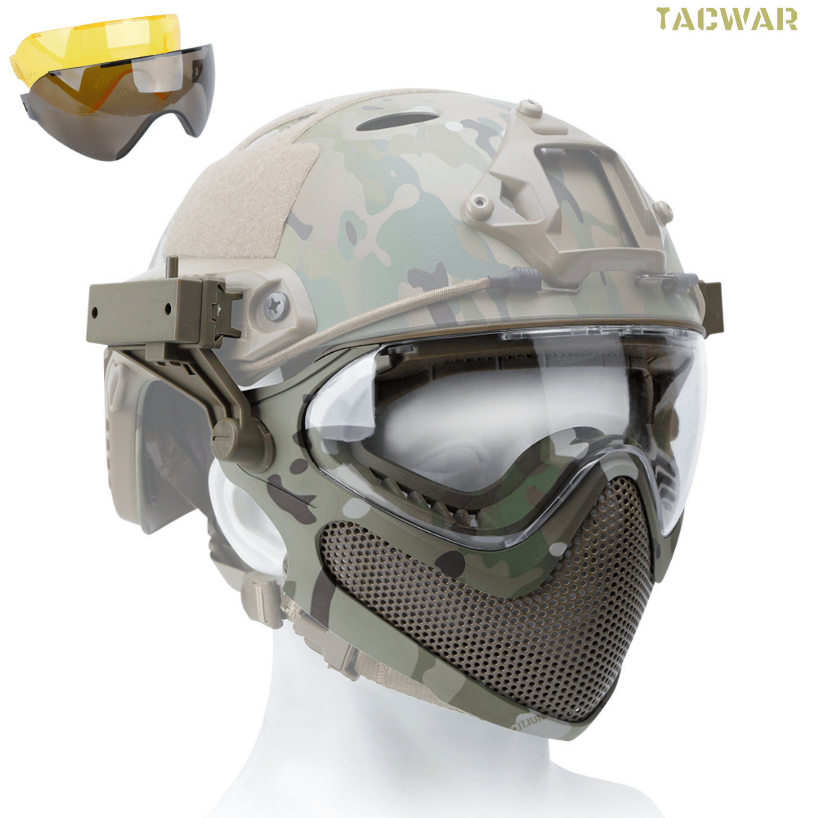 Airsoft Steel Mesh Mask Full F – Anti Pollution Mask Bewertung und Preis