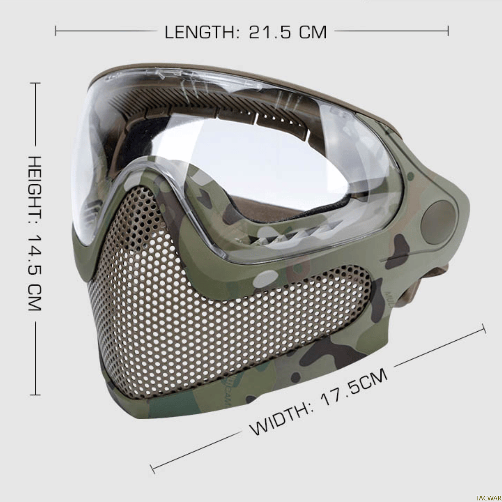 Airsoft Steel Mesh Mask Full F – Anti Pollution Mask Bewertung und Preis