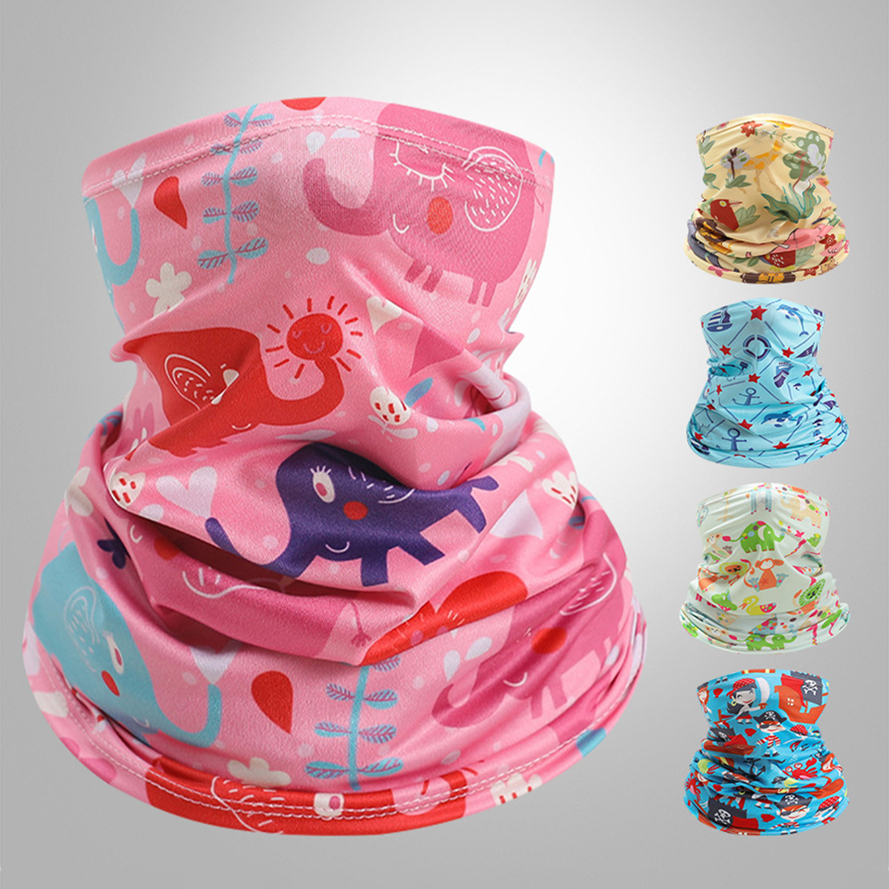 Kids Neck Cover Cute Ice Silk  – Kids Face Mask Bewertung und Preis