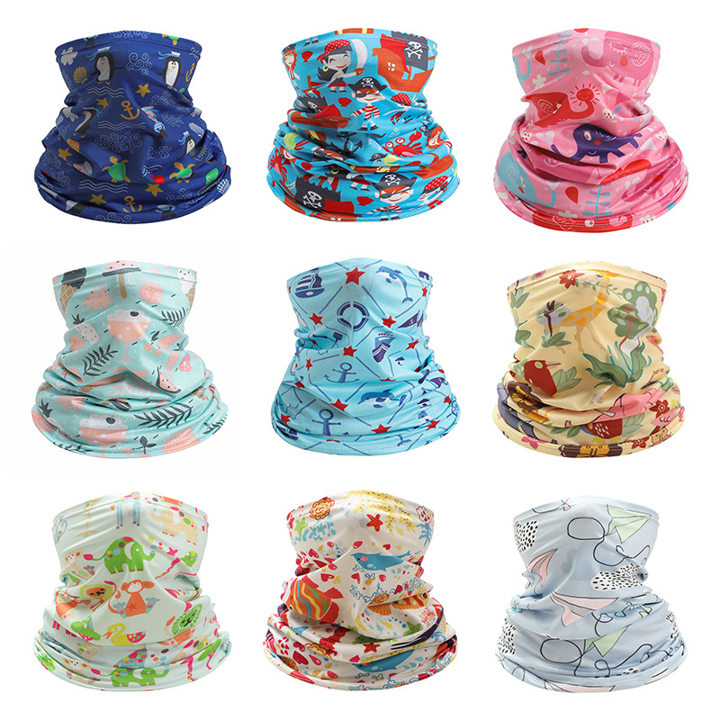Kids Neck Cover Cute Ice Silk  – Kids Face Mask Bewertung und Preis