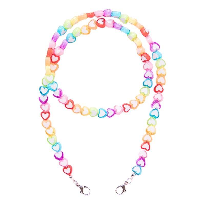 A52E Kids Acrylic Rainbow Colo – Mask Chain Holder Bewertung und Preis