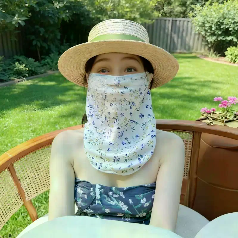 Flowers Summer Sunscreen Mask  – Kids Face Mask Bewertung und Preis