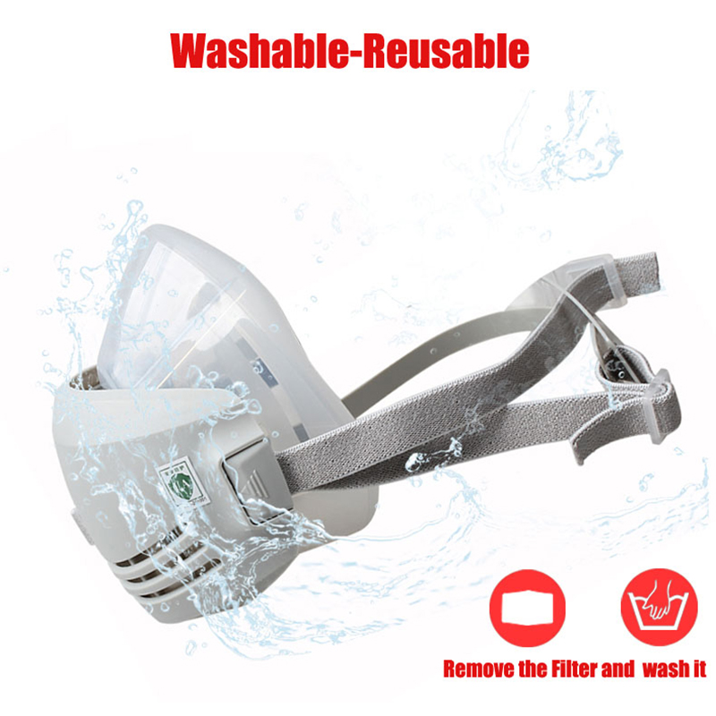 Silicone Dust-proof Gas Mask R – Dust Mask Construction Bewertung und Preis