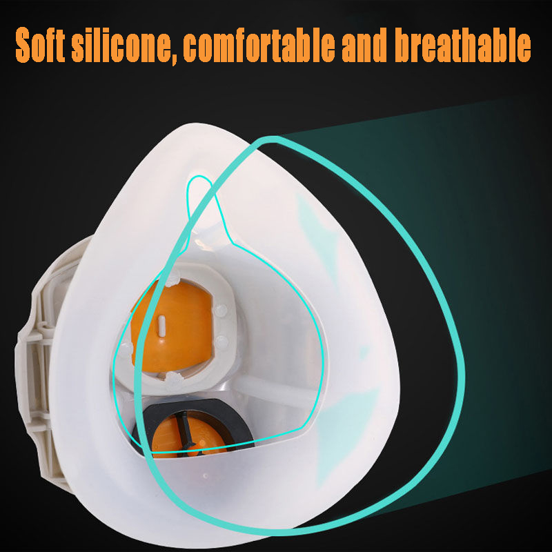 Silicone Dust-proof Gas Mask R – Dust Mask Construction Bewertung und Preis